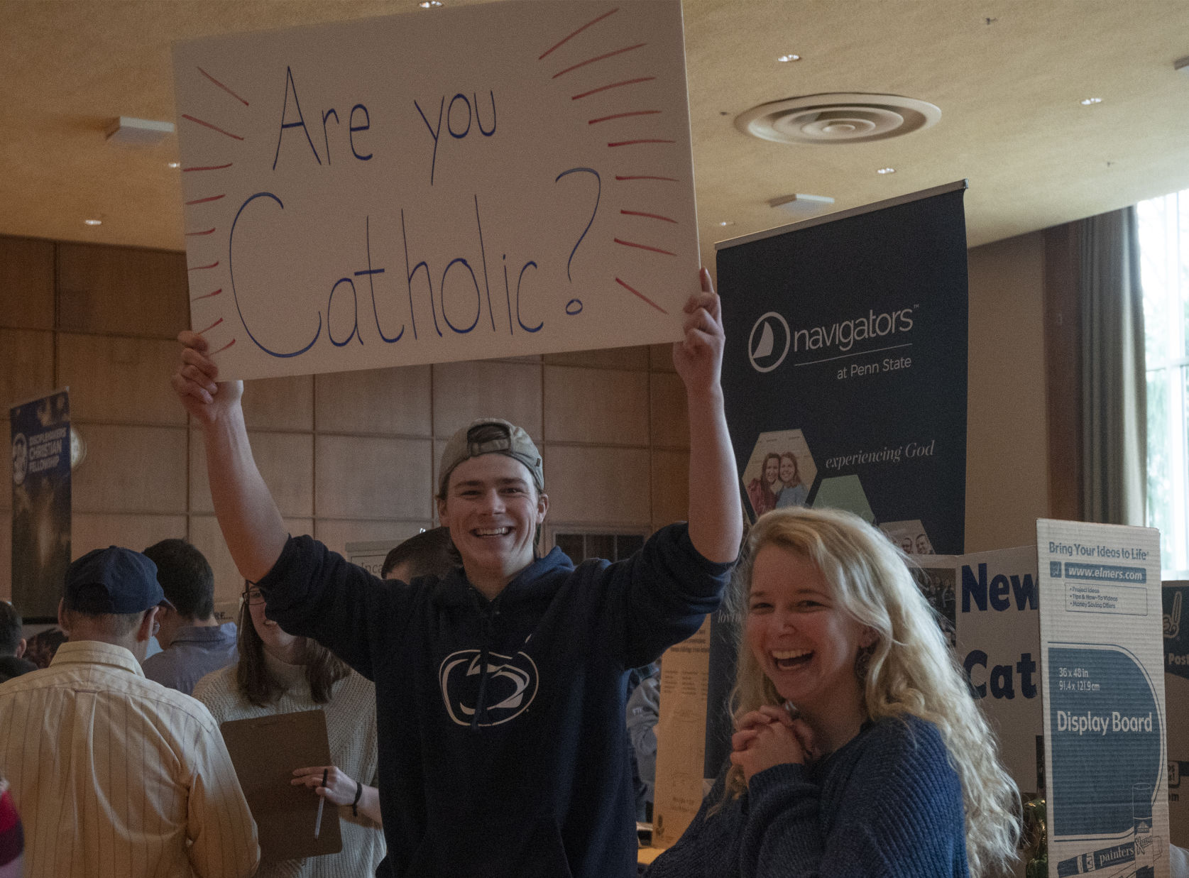 Involvement fair, Newman Catholic